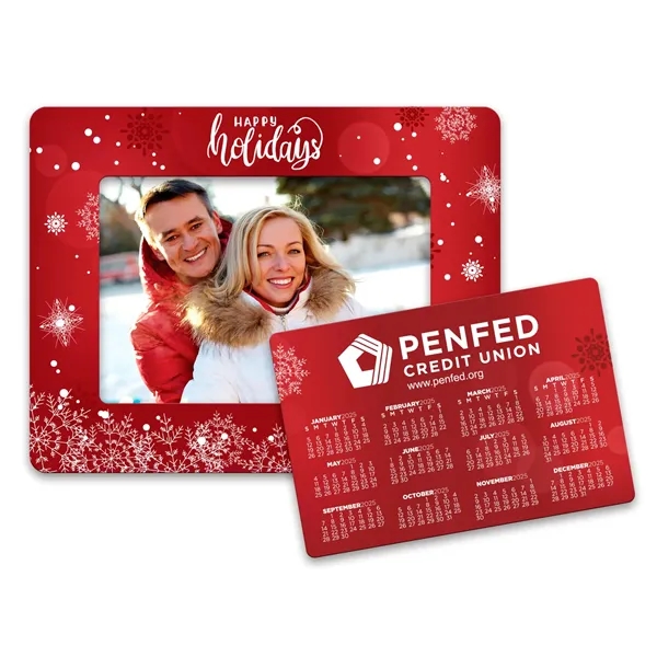 Holiday Calendar Punch Out Picture Frame - Holiday Calendar Punch Out Picture Frame - Image 1 of 1