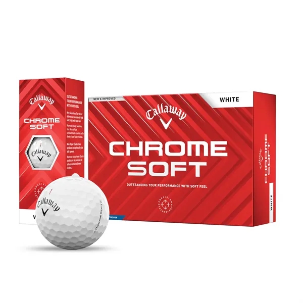 Callaway Chrome Soft Golf Balls - Half Dozen - Callaway Chrome Soft Golf Balls - Half Dozen - Image 1 of 1
