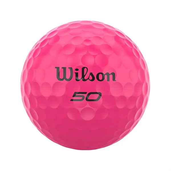 Wilson Staff 50 Elite Pink Golf Balls