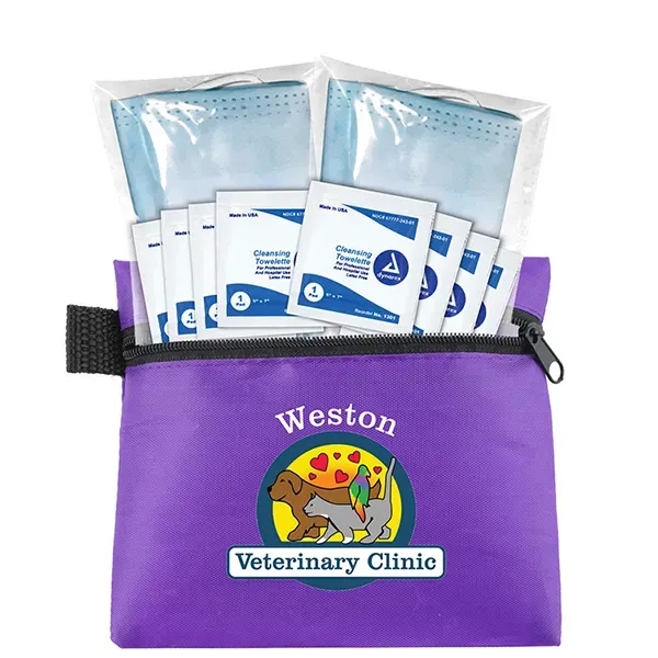 Titan Wipe it Down First Aid Travel Kit in Zippered Pouch - Titan Wipe it Down First Aid Travel Kit in Zippered Pouch - Image 19 of 24