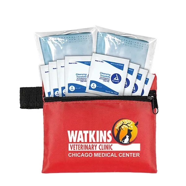 Titan Wipe it Down First Aid Travel Kit in Zippered Pouch - Titan Wipe it Down First Aid Travel Kit in Zippered Pouch - Image 20 of 24