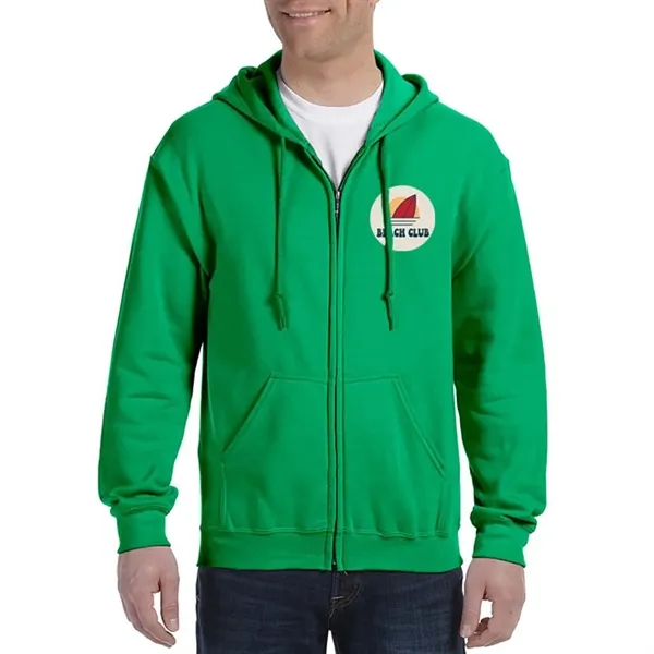 Gildan® Adult Full Zip Hooded Sweatshirt - Gildan® Adult Full Zip Hooded Sweatshirt - Image 9 of 18