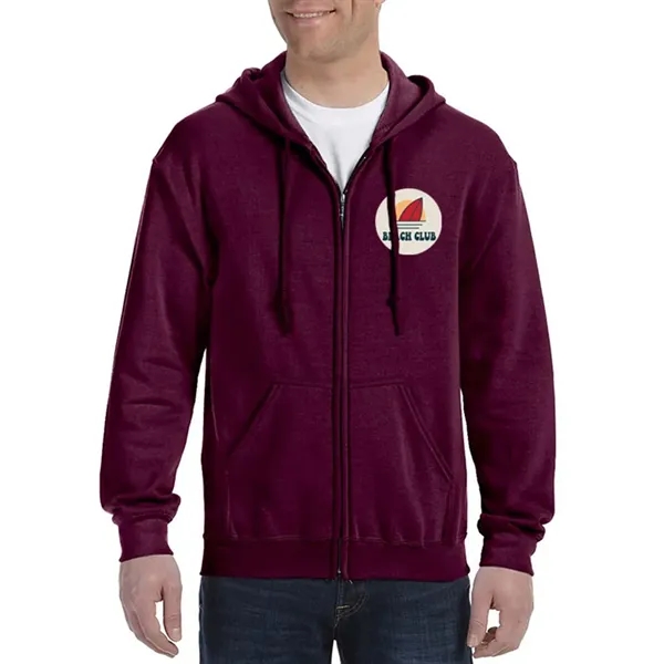 Gildan® Adult Full Zip Hooded Sweatshirt - Gildan® Adult Full Zip Hooded Sweatshirt - Image 10 of 18