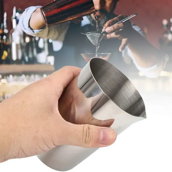 Stainless Steel Cocktail Mixing Cups - Stainless Steel Cocktail Mixing Cups - Image 2 of 4