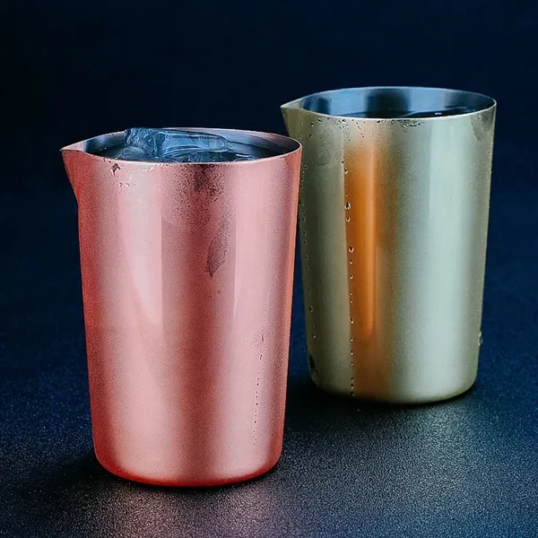 Stainless Steel Cocktail Mixing Cups - Stainless Steel Cocktail Mixing Cups - Image 4 of 4