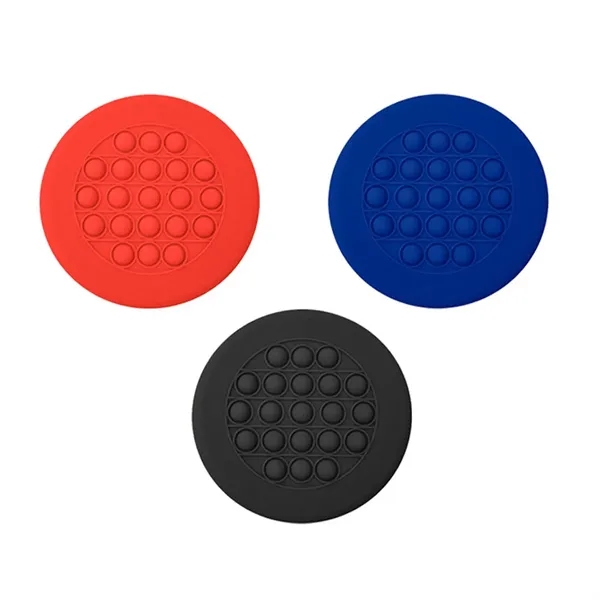 Silicone Pop Stress Reliver Flying Disc - Silicone Pop Stress Reliver Flying Disc - Image 4 of 4