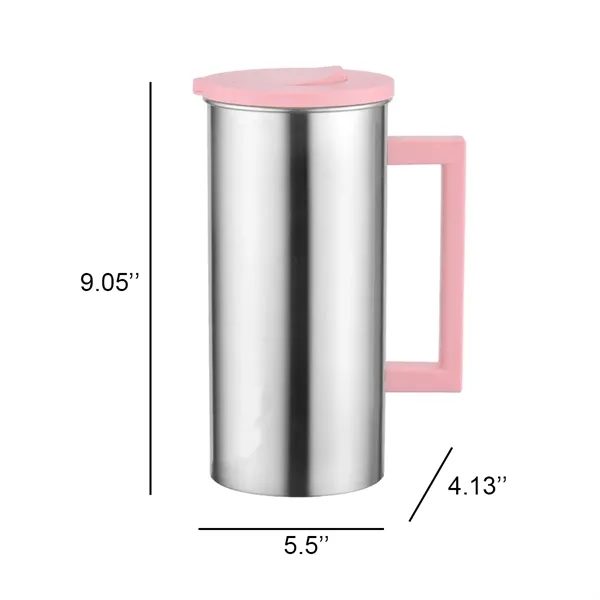 Stainless Steel Water Jug - Stainless Steel Water Jug - Image 1 of 4