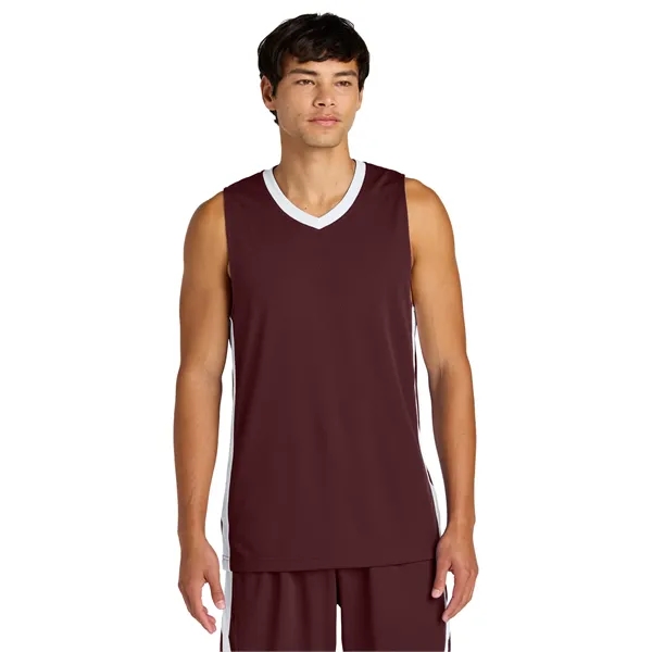 Sport-Tek Rival Basketball Rev Jersey - Sport-Tek Rival Basketball Rev Jersey - Image 4 of 39