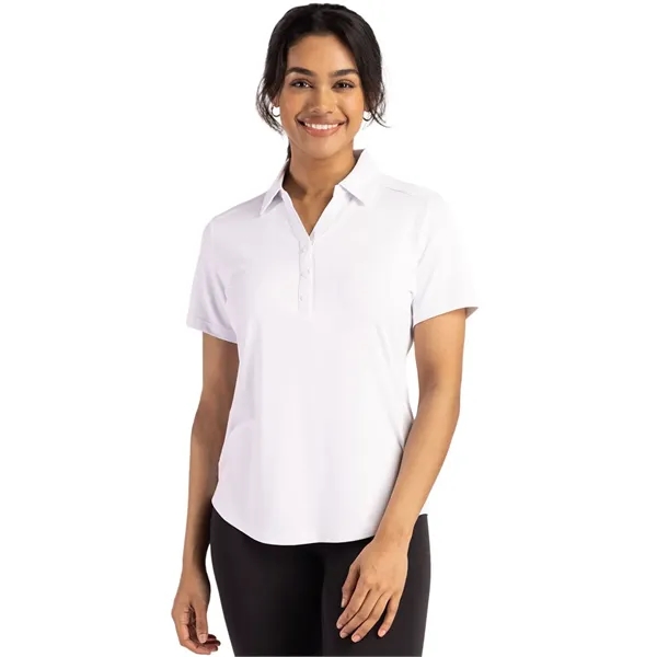 Cutter & Buck Forge Eco Stretch Recycled Womens Short Sle... - Cutter & Buck Forge Eco Stretch Recycled Womens Short Sle... - Image 25 of 29