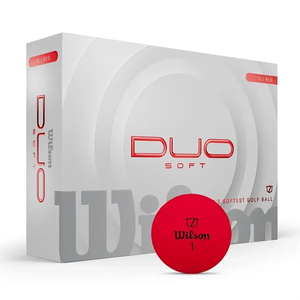Wilson Duo Soft Red Golf Balls - Wilson Duo Soft Red Golf Balls - Image 0 of 0