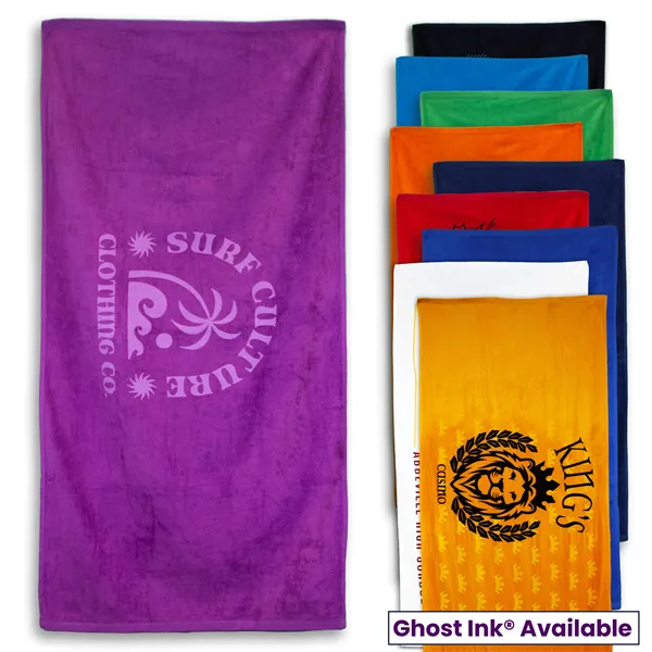 Jewel Collection Colored Beach Towel - Jewel Collection Colored Beach Towel - Image 0 of 10