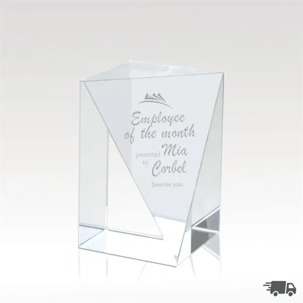 Polished Crystal Award - Sleek & Elegant Design - Brilliance