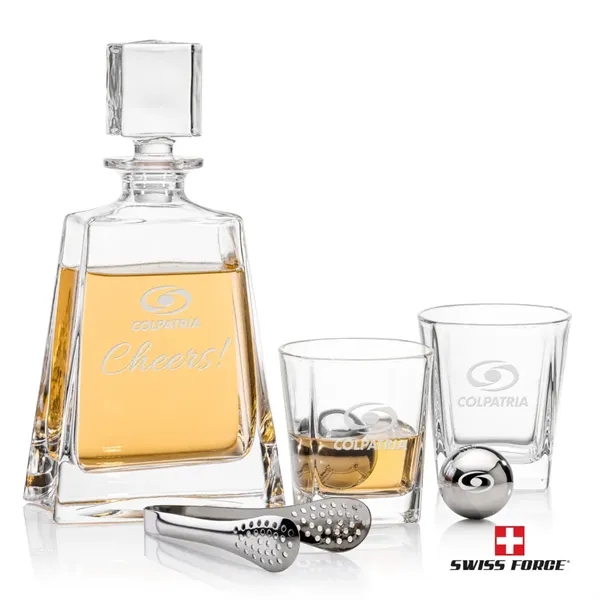 Arcadia Decanter Set & Ice Ball