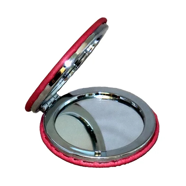 Leatherette Compact Mirror - Leatherette Compact Mirror - Image 1 of 2