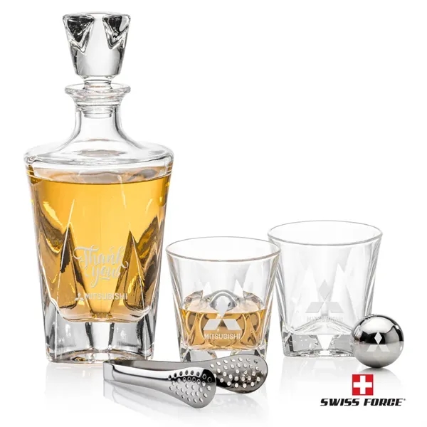 Oakhaven Decanter Set & Ice Balls