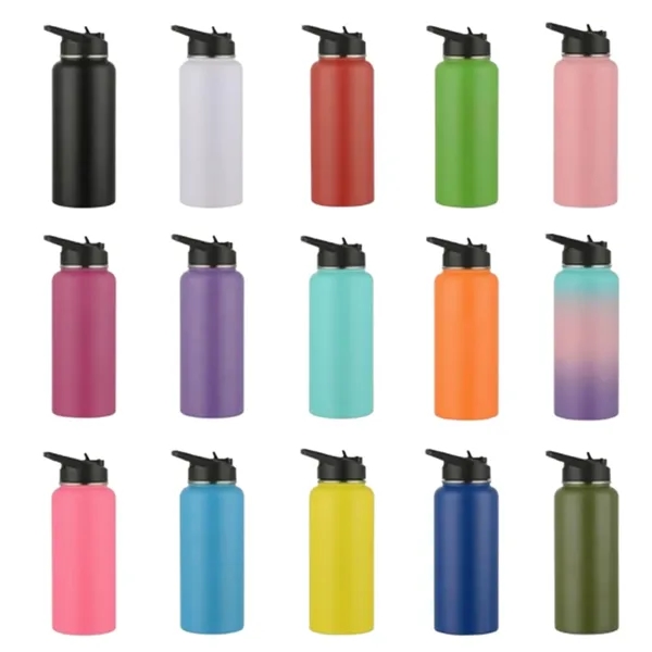 32oz Large Sport Flask With Spout Lid 12oz/18oz/22oz/25oz - 32oz Large Sport Flask With Spout Lid 12oz/18oz/22oz/25oz - Image 4 of 4