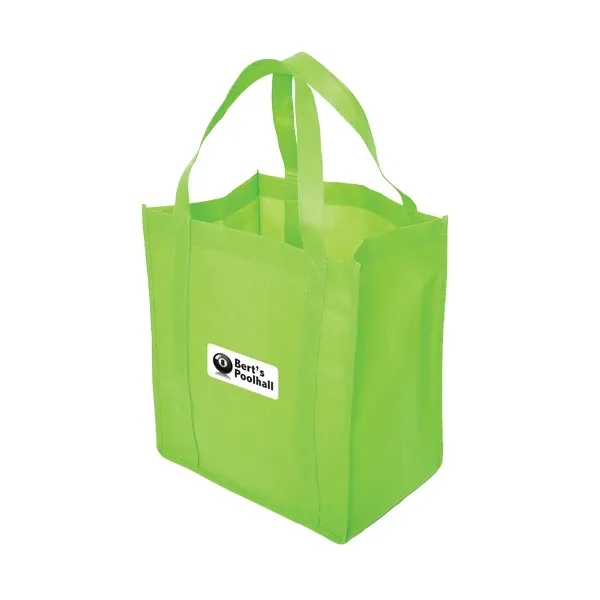 12" W x 13" H x 8" D Non Woven Tote - 12" W x 13" H x 8" D Non Woven Tote - Image 5 of 8