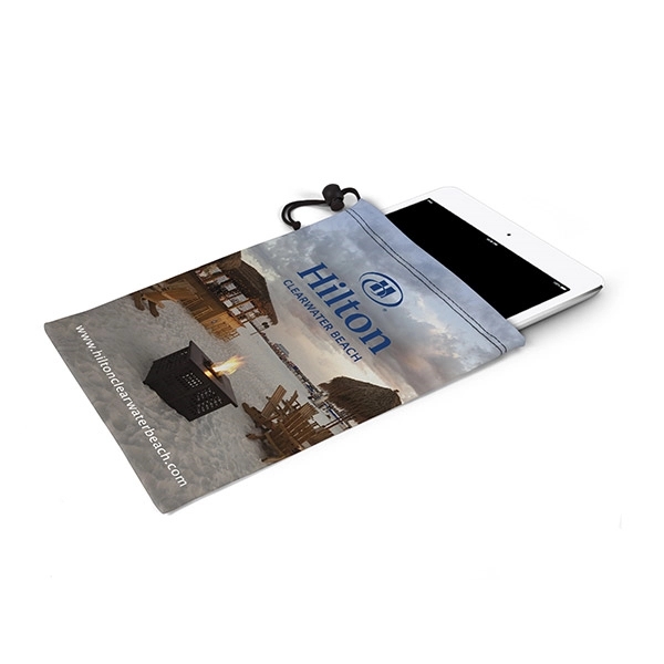 Drawstring Large Tablet Bag Full Color Bleed - Drawstring Large Tablet Bag Full Color Bleed - Image 0 of 0