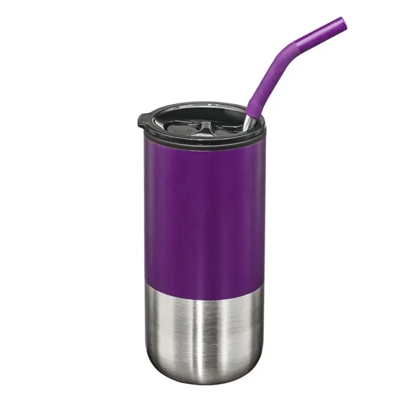 Bondi Double Wall Tumbler w/ Straw -18oz - Bondi Double Wall Tumbler w/ Straw -18oz - Image 9 of 15