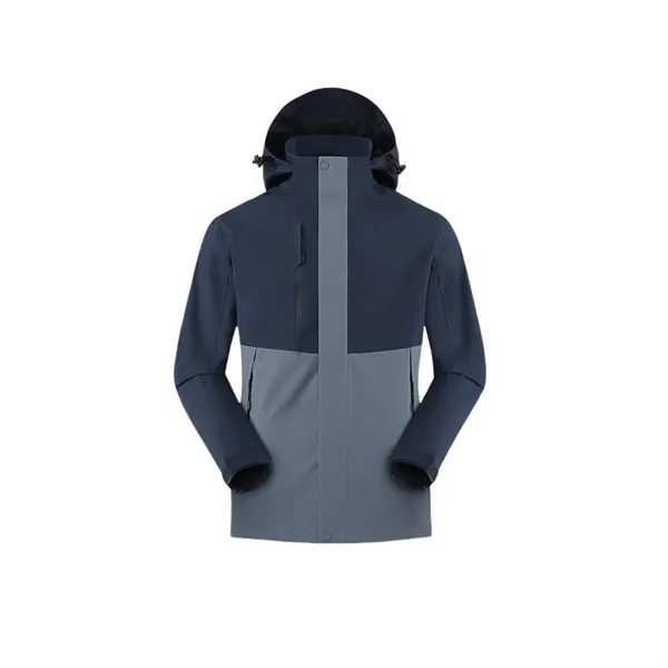 3 in 1 Detachable Windproof Snow Ski Jacket Winter Coat - 3 in 1 Detachable Windproof Snow Ski Jacket Winter Coat - Image 10 of 11