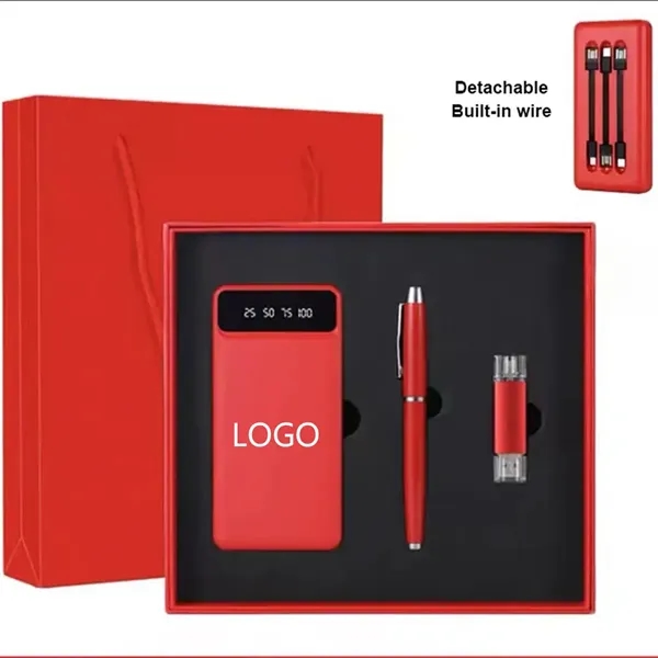 Power Bank Business Gift Set - Power Bank Business Gift Set - Image 0 of 3