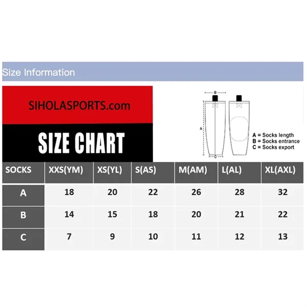 Pro Ice Hockey Socks - Pro Ice Hockey Socks - Image 3 of 4