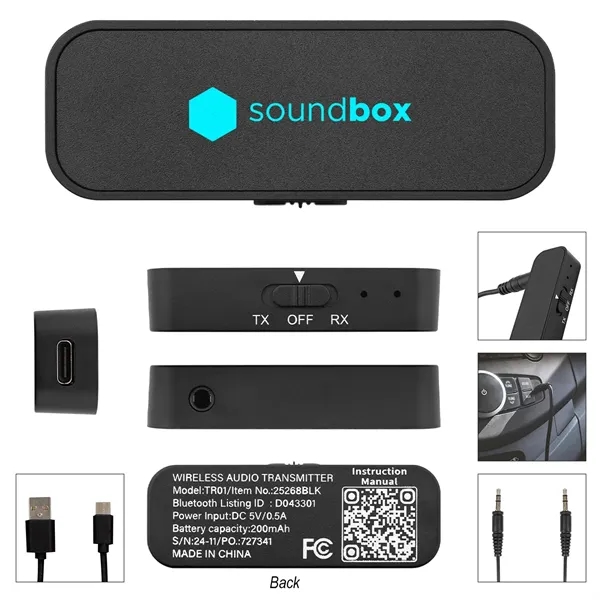 Custom Wireless Audio Transmitter & Receiver