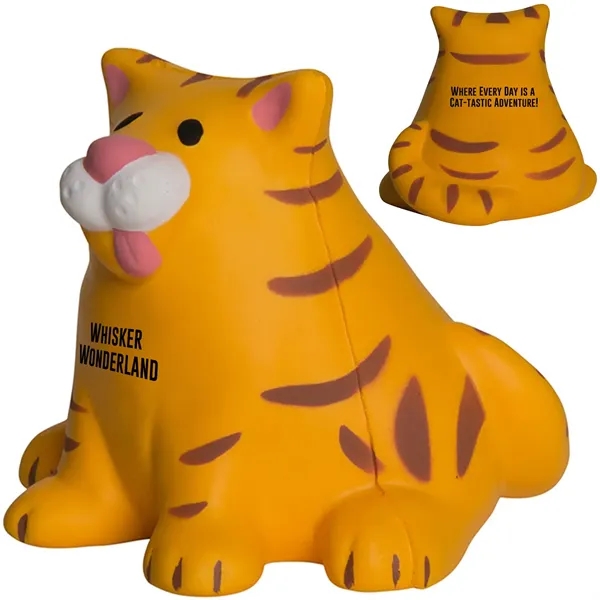 Fat Cat Shaped Stress Reliever