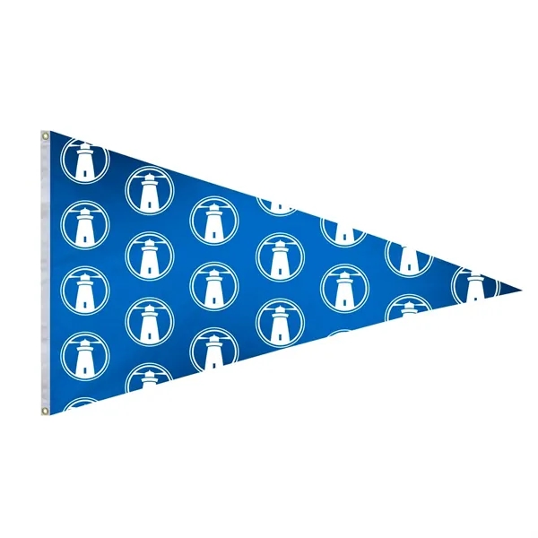 6' x 10' Polyester Pennant Flag Single-Sided - 6' x 10' Polyester Pennant Flag Single-Sided - Image 0 of 0