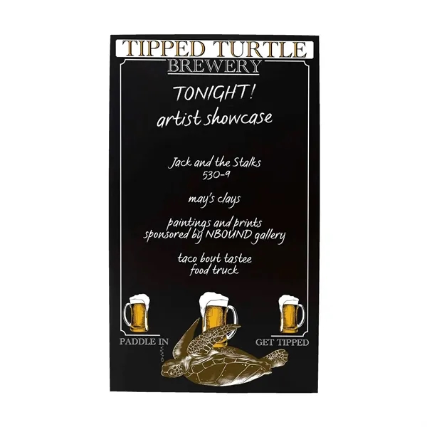 46" Deluxe A-frame Imprinted Chalkboard Insert - 46" Deluxe A-frame Imprinted Chalkboard Insert - Image 0 of 0