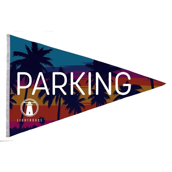 4' x 6' Polyester Pennant Flag Single-Sided - 4' x 6' Polyester Pennant Flag Single-Sided - Image 0 of 0