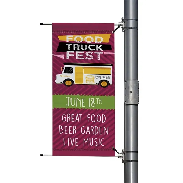 24" x 48" Nylon Boulevard Banner Single-Sided - 24" x 48" Nylon Boulevard Banner Single-Sided - Image 1 of 1