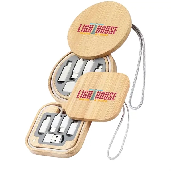 Wooden Grain Multi USB Adapter Cable Kit - Wooden Grain Multi USB Adapter Cable Kit - Image 0 of 6