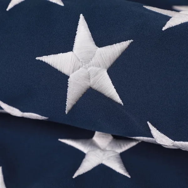 Spun Poly American Flag - US Made - Spun Poly American Flag - US Made - Image 3 of 3