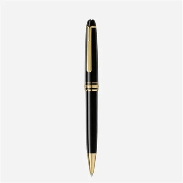 MONTBLANC® Meisterstuck Gold & Black Classique Ballpoint Pen - MONTBLANC® Meisterstuck Gold & Black Classique Ballpoint Pen - Image 1 of 4