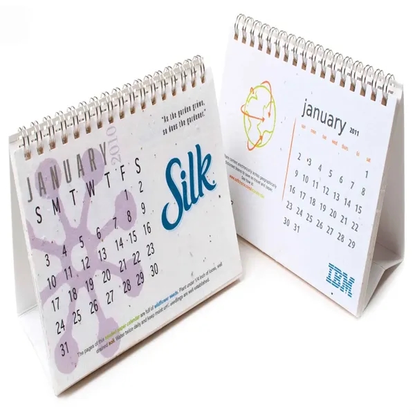 Seed Paper Desk Calendar - Seed Paper Desk Calendar - Image 1 of 1