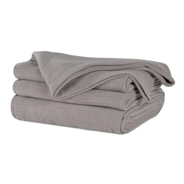 Polartec®  Softec™  Microfleece Blanket- Charcoal - Polartec®  Softec™  Microfleece Blanket- Charcoal - Image 1 of 3