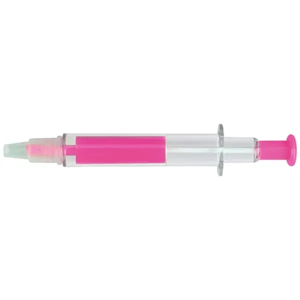 Pen and Syringe shape highlighter combo marker - Pen and Syringe shape highlighter combo marker - Image 4 of 5
