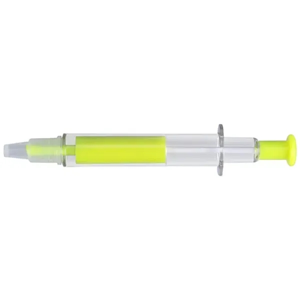 Pen and Syringe shape highlighter combo marker - Pen and Syringe shape highlighter combo marker - Image 5 of 5
