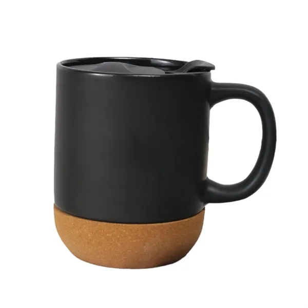 Classic 12oz Ceramic Mug with Cork Base - Classic 12oz Ceramic Mug with Cork Base - Image 2 of 7