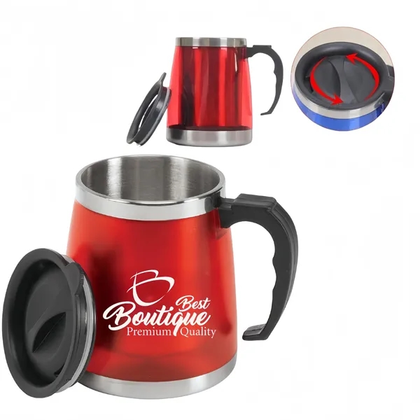 Custom Business Office Cup Stainless Steel Coffee Mug - Custom Business Office Cup Stainless Steel Coffee Mug - Image 0 of 2