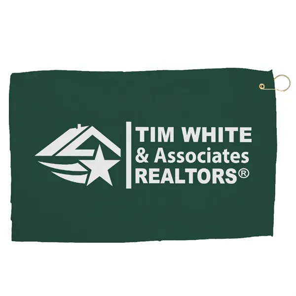 15"x24" Microfiber Golf Towel with Hook & Grommet - 15"x24" Microfiber Golf Towel with Hook & Grommet - Image 0 of 0