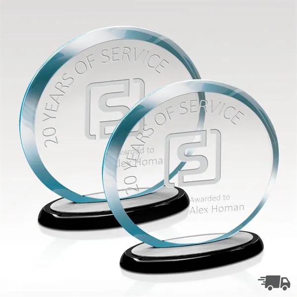 Corona II - Polished Starphire Glass Award