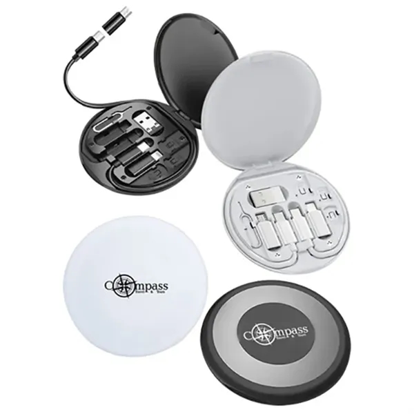 Multi Charging Cable Case Convertor USB C to Type C/iOS - Multi Charging Cable Case Convertor USB C to Type C/iOS - Image 0 of 6