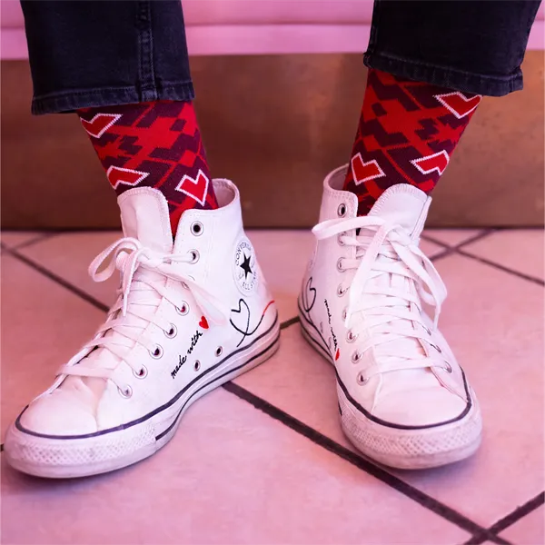 Valentine's Day Socks: Love-Inspired Designs - Valentine's Day Socks: Love-Inspired Designs - Image 0 of 0