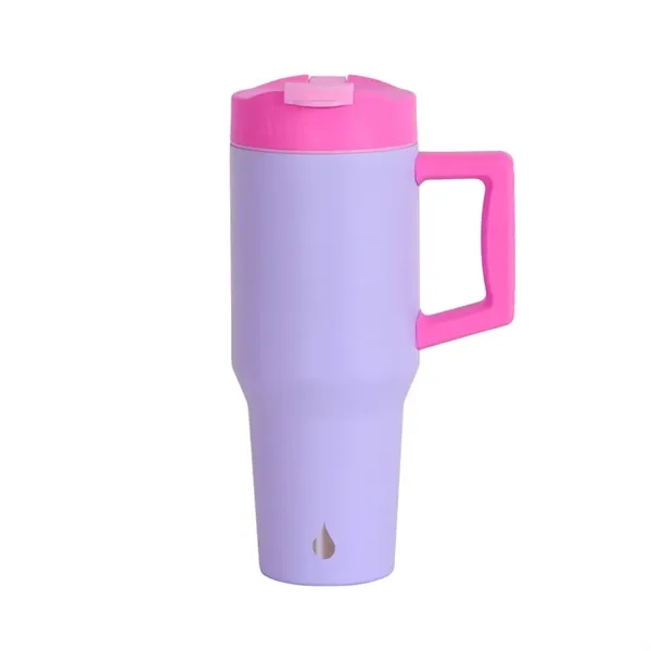 Elemental® 32oz Commuter Tumbler With Handle and Straws - Elemental® 32oz Commuter Tumbler With Handle and Straws - Image 12 of 20