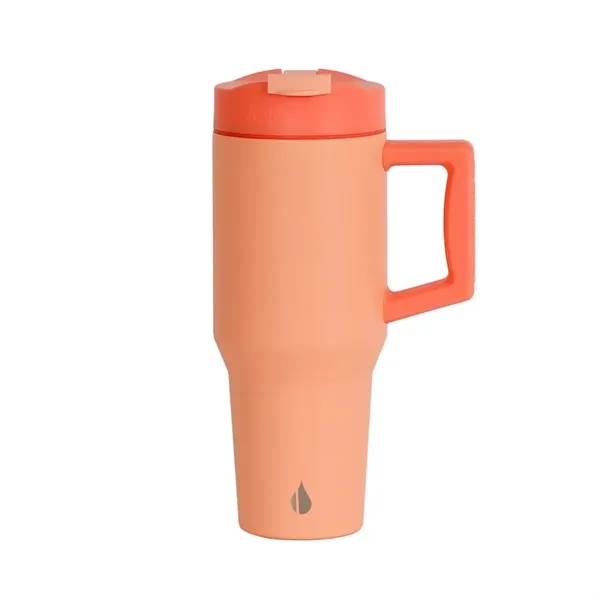 Elemental® 32oz Commuter Tumbler With Handle and Straws - Elemental® 32oz Commuter Tumbler With Handle and Straws - Image 8 of 20