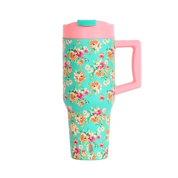 Elemental® 32oz Commuter Tumbler With Handle and Straws - Elemental® 32oz Commuter Tumbler With Handle and Straws - Image 16 of 20