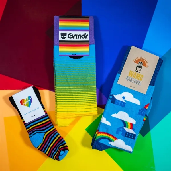 Pride Socks: Colorful Support for LGBTQ+ Community - Pride Socks: Colorful Support for LGBTQ+ Community - Image 0 of 0