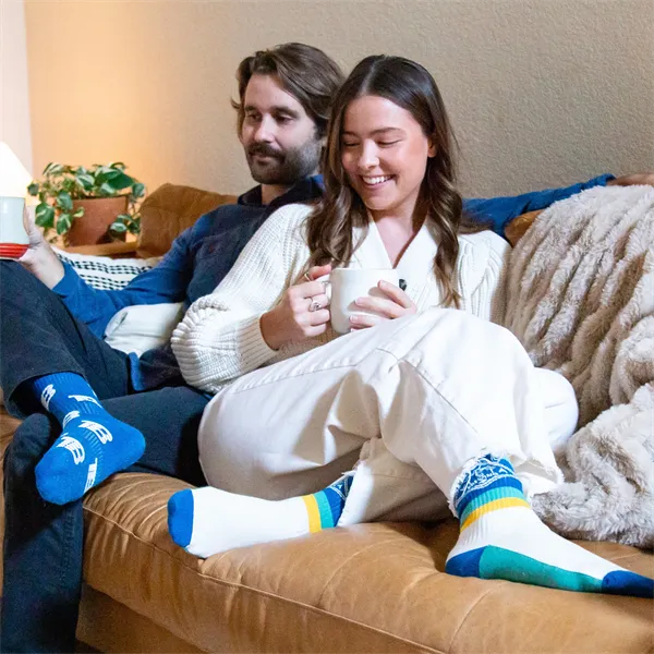Performance Movie Night Socks - Cozy Feet for Film Buffs - Performance Movie Night Socks - Cozy Feet for Film Buffs - Image 0 of 0